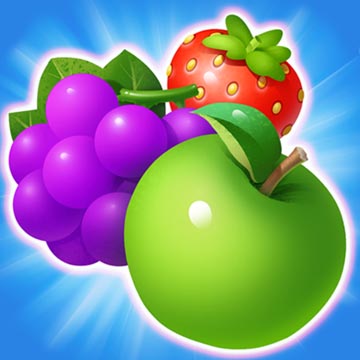 Connect Fruits 3D game